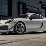Fuchs Wheels for Porsche 718 GT4 White
