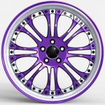 Mercedes-Benz E300 Wheels Oem Black And Purple Rims