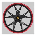 Porsche Panamera Gts Wheels 21 Wheels Brushed Red Lip