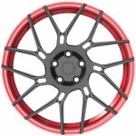 Honda Pilot Wheels Custom Black Wheels With Red Lip