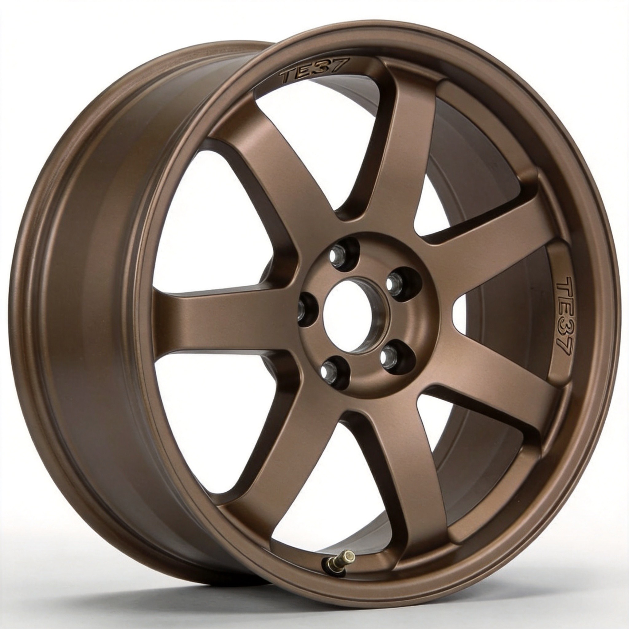 JDM bronze 6-spoke alloy wheels wholesale - iconic racing style